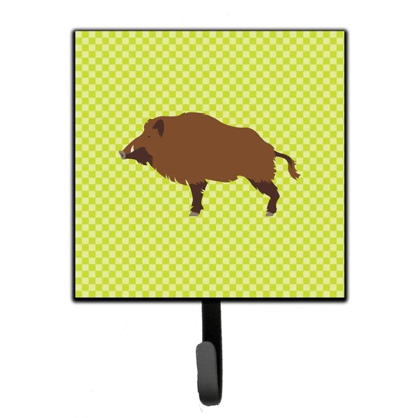 Carolines Treasures Wild Boar Pig Green Leash or Key Holder BB7762SH4 - main